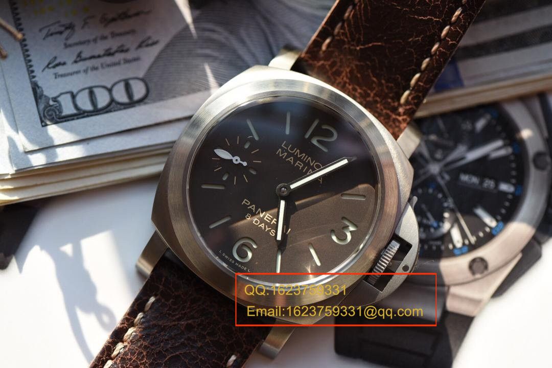 【实拍图鉴赏KW Factory  High quality  Copy  Watches 】Panerai LUMINOR系列PAM00564 wrist watches  / PAMAD00564