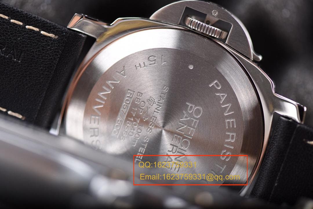 【 Video analysis KW1:1 Copy  Watches 】Panerai Luminor Base Logo Acciaio15周年限量版PAM00634 / PAMAE00634