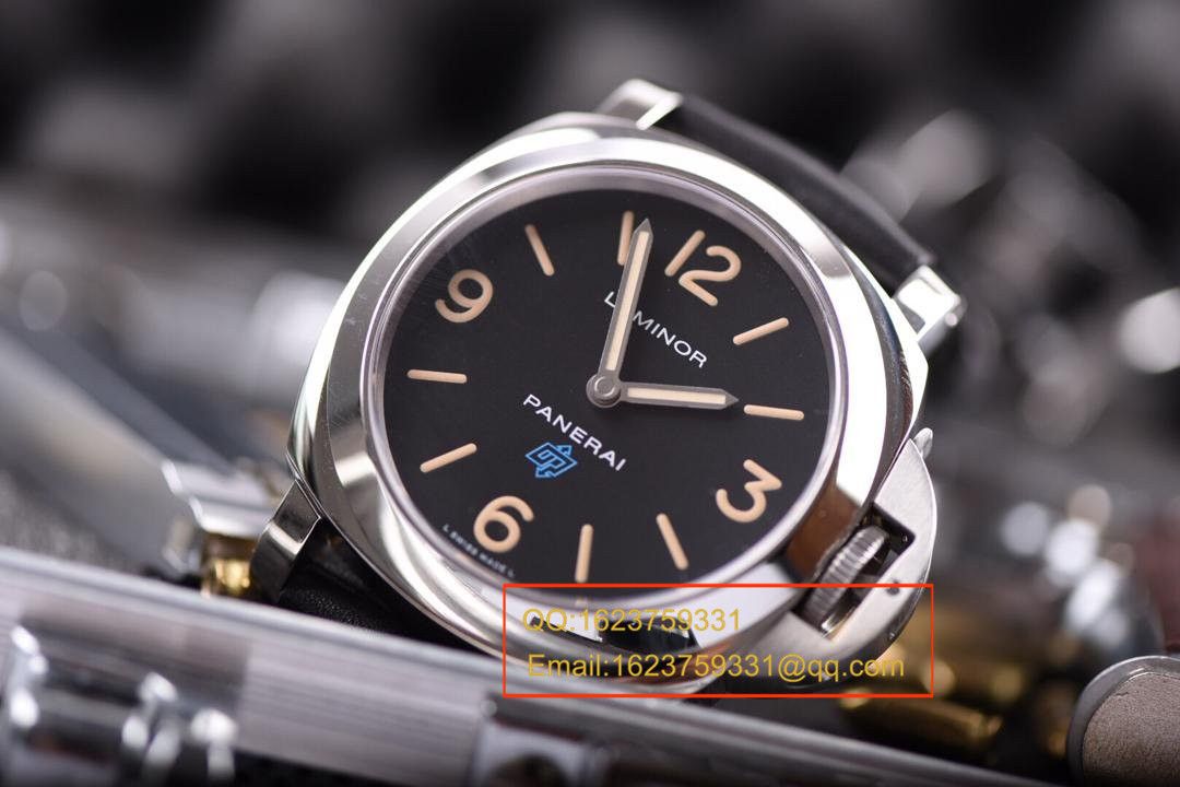 【 Video analysis KW1:1 Copy  Watches 】Panerai Luminor Base Logo Acciaio15周年限量版PAM00634 / PAMAE00634