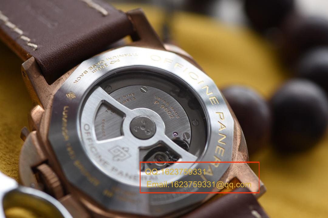 【 Video analysis KW Factory 1:1 top  Replica Watches 】Panerai 限量珍藏款系列PAM00507 wrist watches 《青铜神器》 / PAM00507