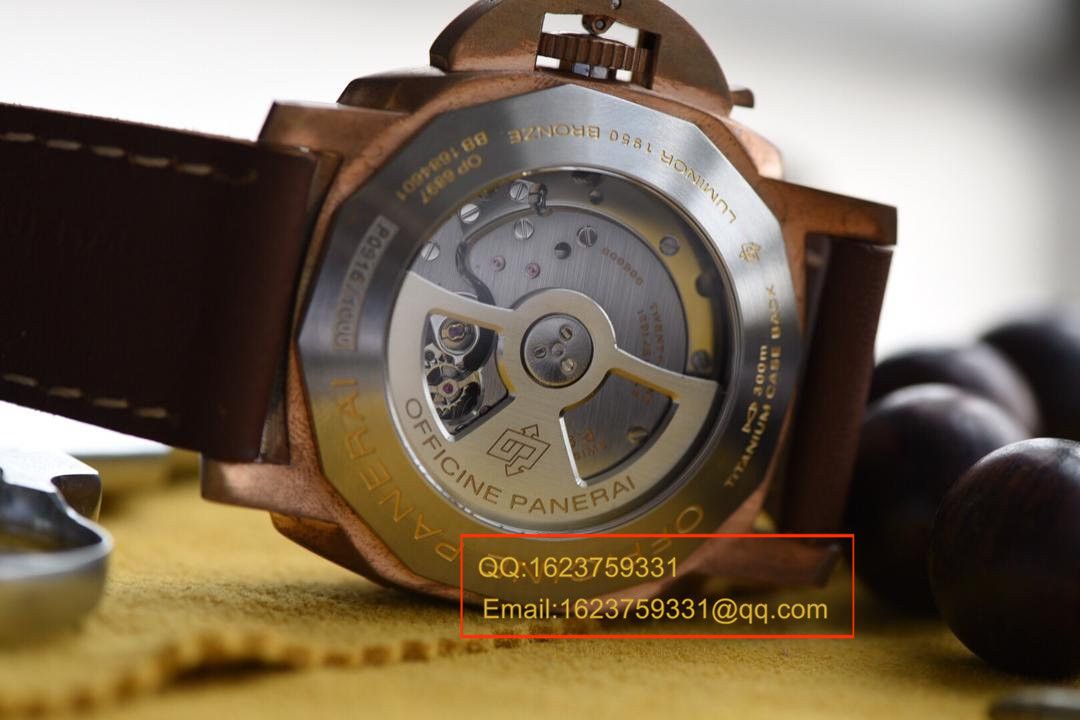 【 Video analysis KW Factory 1:1 top  Replica Watches 】Panerai 限量珍藏款系列PAM00507 wrist watches 《青铜神器》 / PAM00507