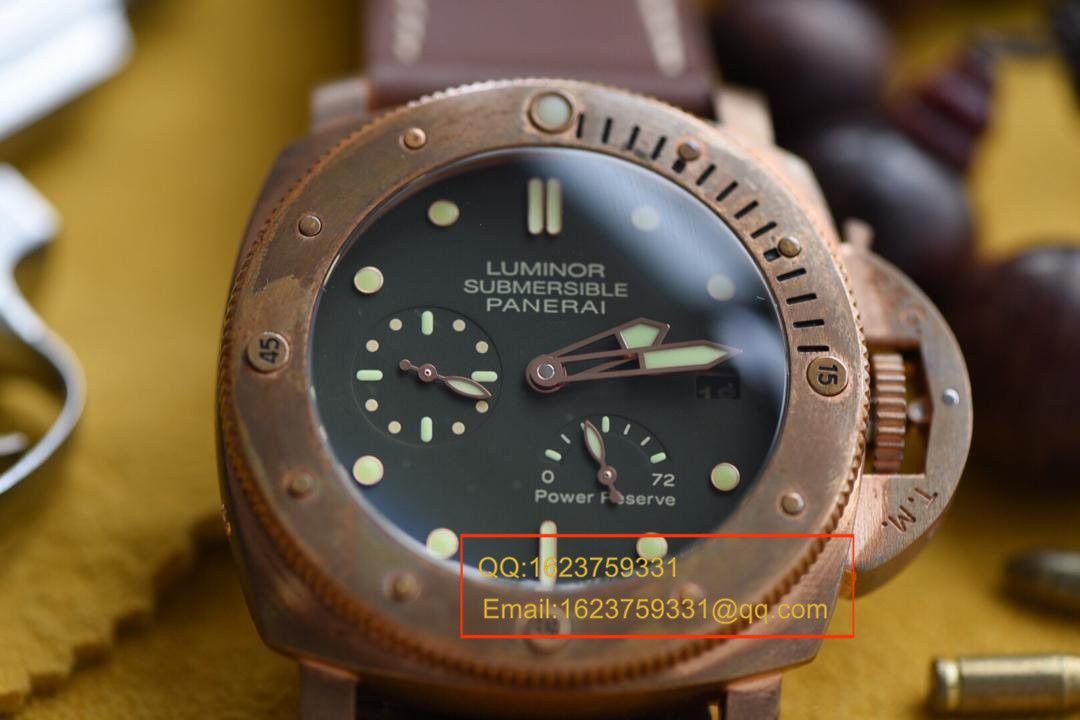 【 Video analysis KW Factory 1:1 top  Replica Watches 】Panerai 限量珍藏款系列PAM00507 wrist watches 《青铜神器》 / PAM00507