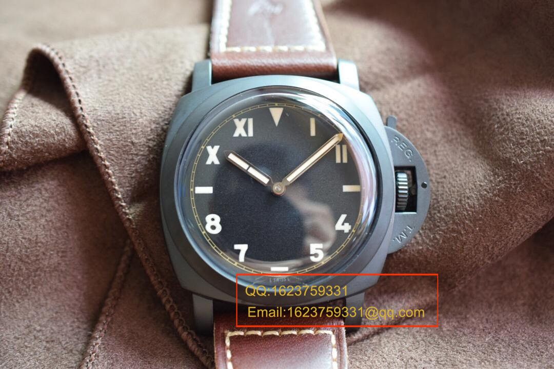 【 Video analysis KW Factory  High quality  Replica Watches 】Panerai 限量珍藏款系列泡泡镜 PAM00629 wrist watches  / KWPABA065