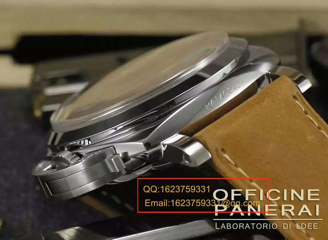 【实拍图鉴赏】沛SF Factory 1:1 High quality  Knockoff Panerai LUMINOR1950系列 PAM00423 Watches  / PAM00423