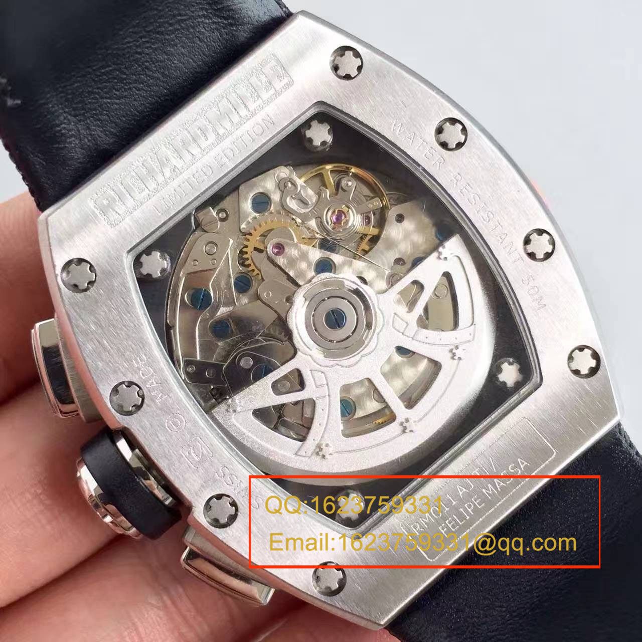 【RM Perfect  High quality  Copy  Watches 】RICHARD MILLE 男士系列高RM 011 FLYBACK CHRONOGRAPH wrist watches  / RM 011 FLYBACK