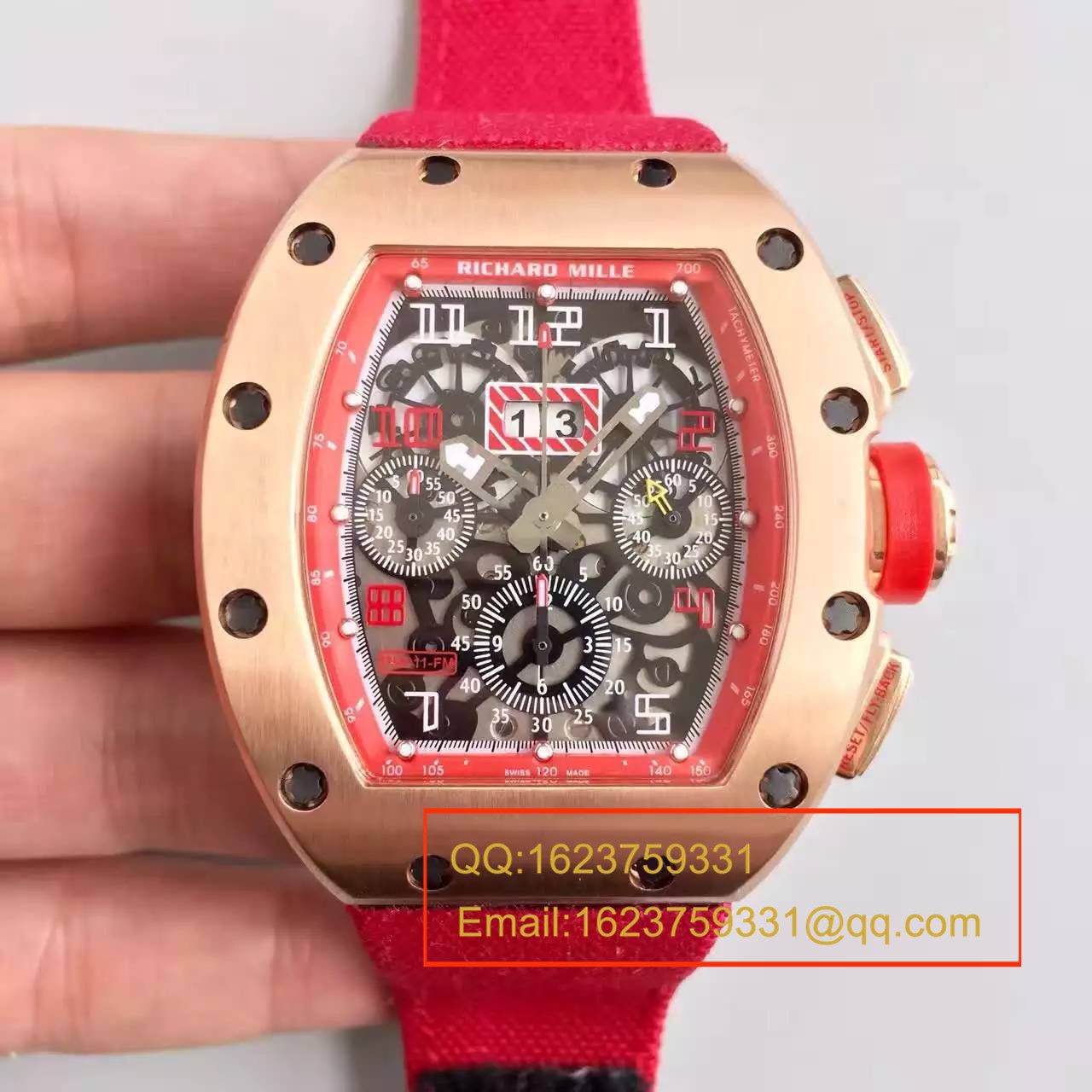 【RM Perfect  High quality  Copy  Watches 】RICHARD MILLE 男士系列高RM 011 FLYBACK CHRONOGRAPH wrist watches  / RM 011 FLYBACK