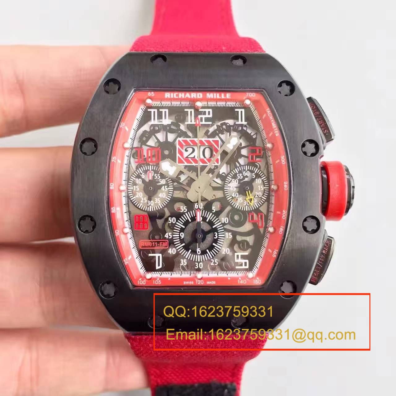 【RM Perfect  High quality  Copy  Watches 】RICHARD MILLE 男士系列高RM 011 FLYBACK CHRONOGRAPH wrist watches  / RM 011 FLYBACK