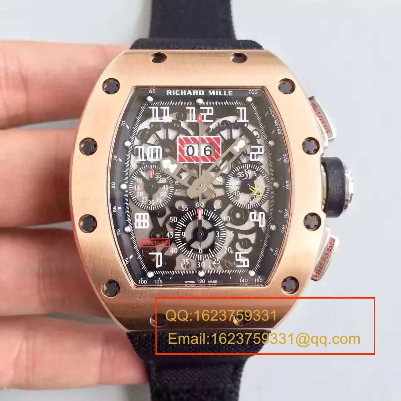 【RM Perfect  High quality  Copy  Watches 】RICHARD MILLE 男士系列高RM 011 FLYBACK CHRONOGRAPH wrist watches  / RM 011 FLYBACK