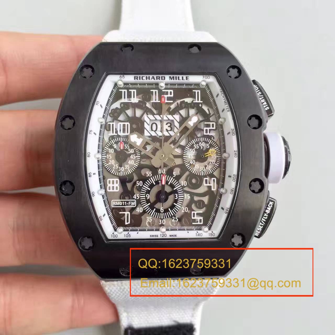 【RM Perfect  High quality  Copy  Watches 】RICHARD MILLE 男士系列高RM 011 FLYBACK CHRONOGRAPH wrist watches  / RM 011 FLYBACK