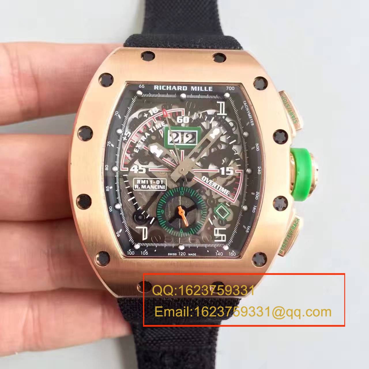【RM Perfect  High quality  Copy  Watches 】RICHARD MILLE 男士系列高RM 011 FLYBACK CHRONOGRAPH wrist watches  / RM 011 FLYBACK