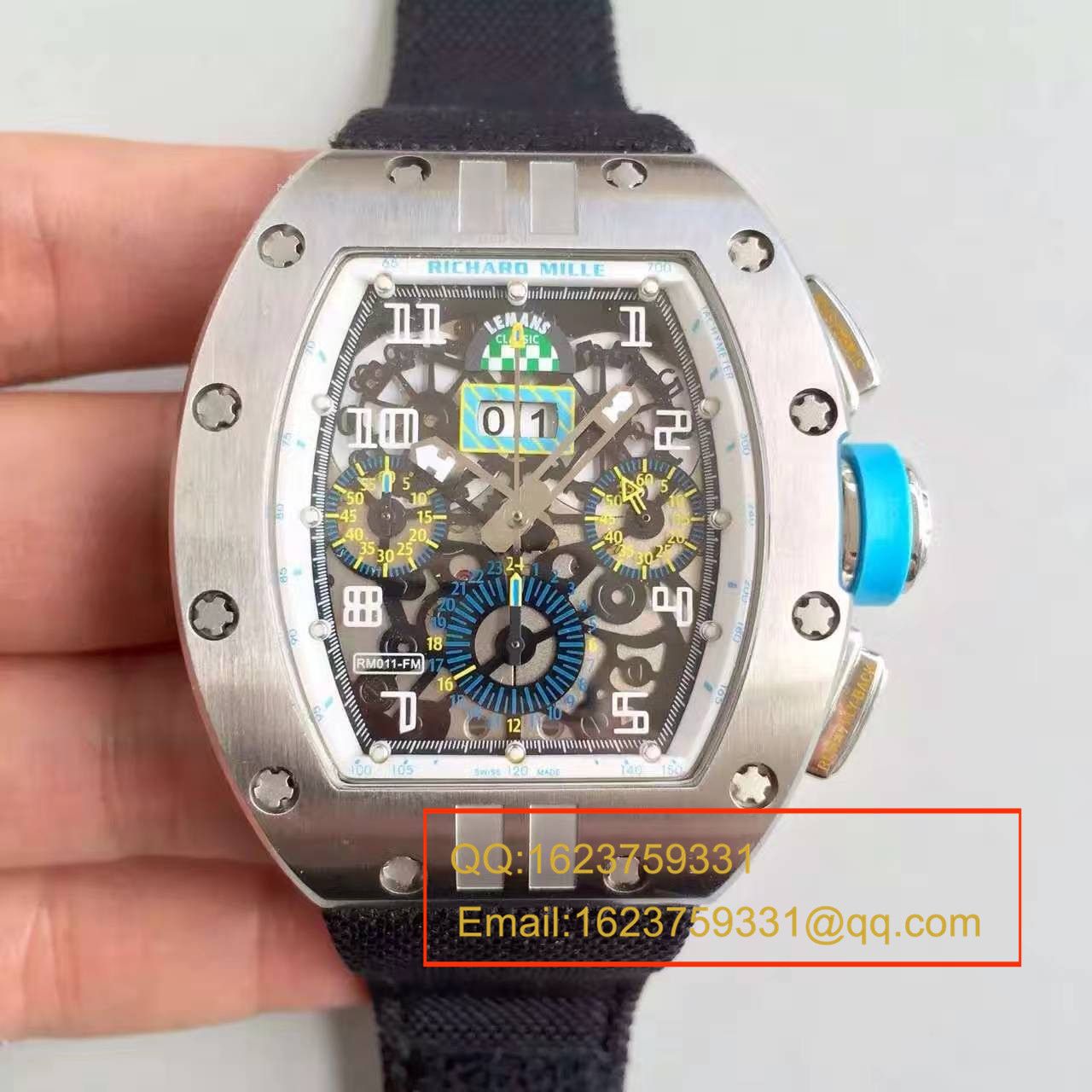 【RM Perfect  High quality  Copy  Watches 】RICHARD MILLE 男士系列高RM 011 FLYBACK CHRONOGRAPH wrist watches  / RM 011 FLYBACK