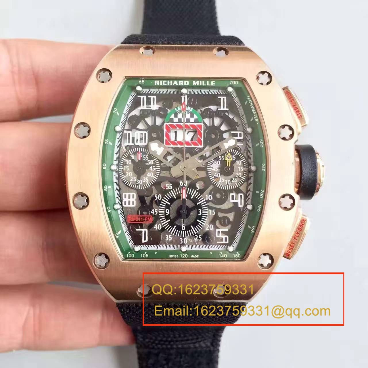 【RM Perfect  High quality  Copy  Watches 】RICHARD MILLE 男士系列高RM 011 FLYBACK CHRONOGRAPH wrist watches  / RM 011 FLYBACK
