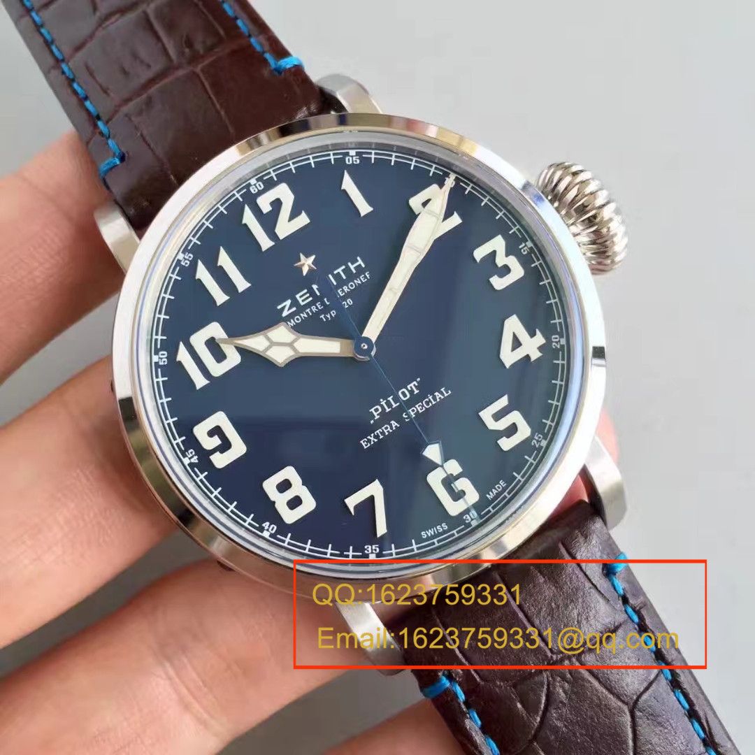 【KW Factory 1:1 Copy  Watches 】真利时最高版本蓝面大飞 / ZSL016