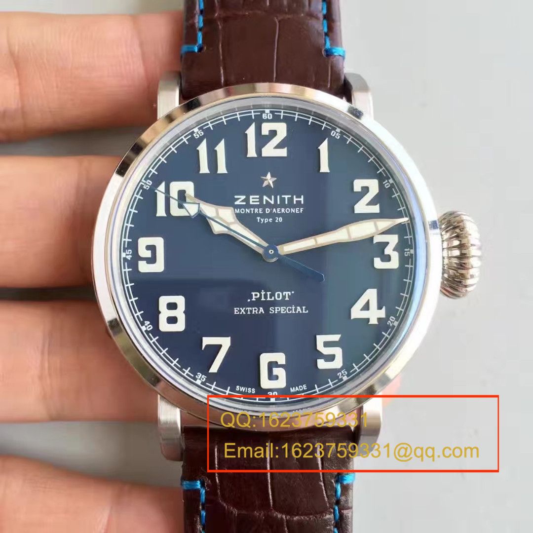【KW Factory 1:1 Copy  Watches 】真利时最高版本蓝面大飞 / ZSL016