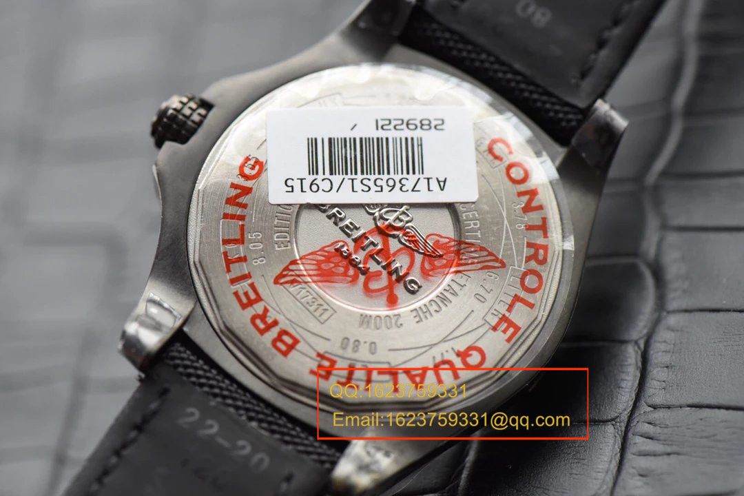 【独家 Video analysis GF Perfect  High quality  Replica Watches 】 Breitling 复仇者黑鸟侦察机44毫米V1731110/BD74/109W/M20BASA.1 Breitling 黑鸟 wrist watches  / BLBB066
