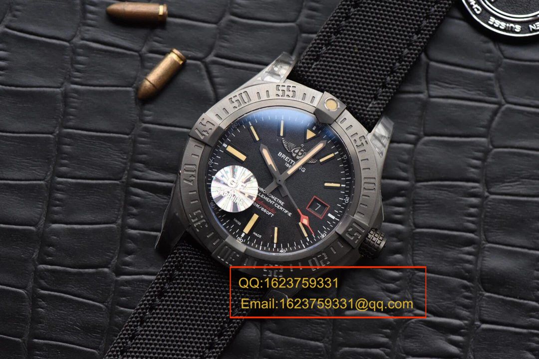 【独家 Video analysis GF Perfect  High quality  Replica Watches 】 Breitling 复仇者黑鸟侦察机44毫米V1731110/BD74/109W/M20BASA.1 Breitling 黑鸟 wrist watches  / BLBB066