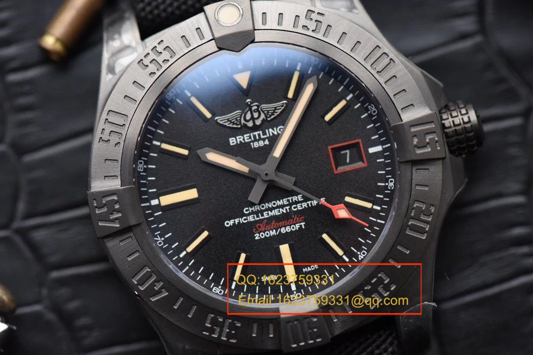 【独家 Video analysis GF Perfect  High quality  Replica Watches 】 Breitling 复仇者黑鸟侦察机44毫米V1731110/BD74/109W/M20BASA.1 Breitling 黑鸟 wrist watches  / BLBB066