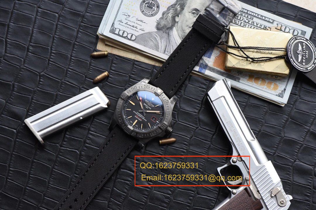 【独家 Video analysis GF Perfect  High quality  Replica Watches 】 Breitling 复仇者黑鸟侦察机44毫米V1731110/BD74/109W/M20BASA.1 Breitling 黑鸟 wrist watches  / BLBB066