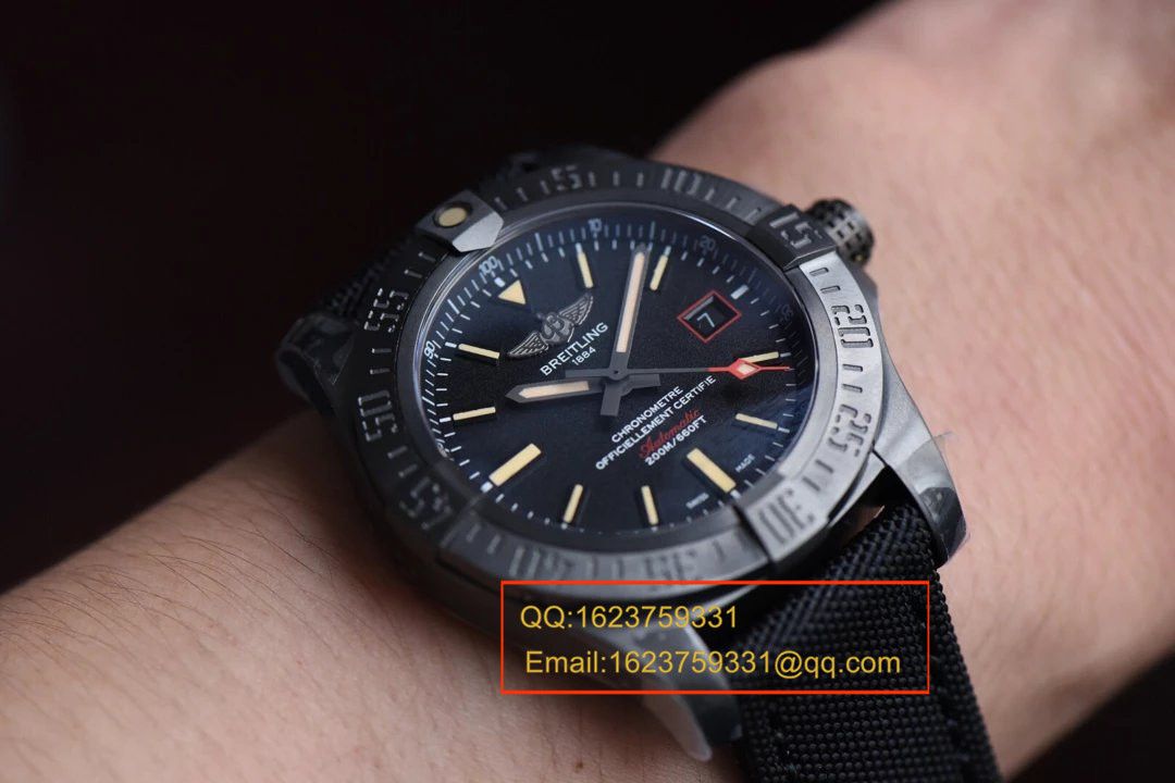 【独家 Video analysis GF Perfect  High quality  Replica Watches 】 Breitling 复仇者黑鸟侦察机44毫米V1731110/BD74/109W/M20BASA.1 Breitling 黑鸟 wrist watches  / BLBB066