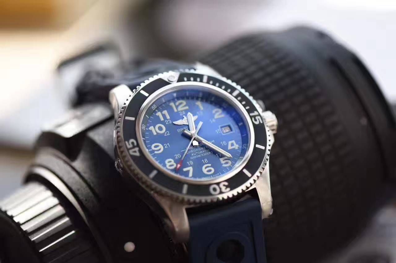 【视频解析N Factory 1:1 High quality  Replica Watches 】 Breitling 超级海洋二代系列A17392D8/C910/228S/A20SS.1 wrist watches  / BL055A
