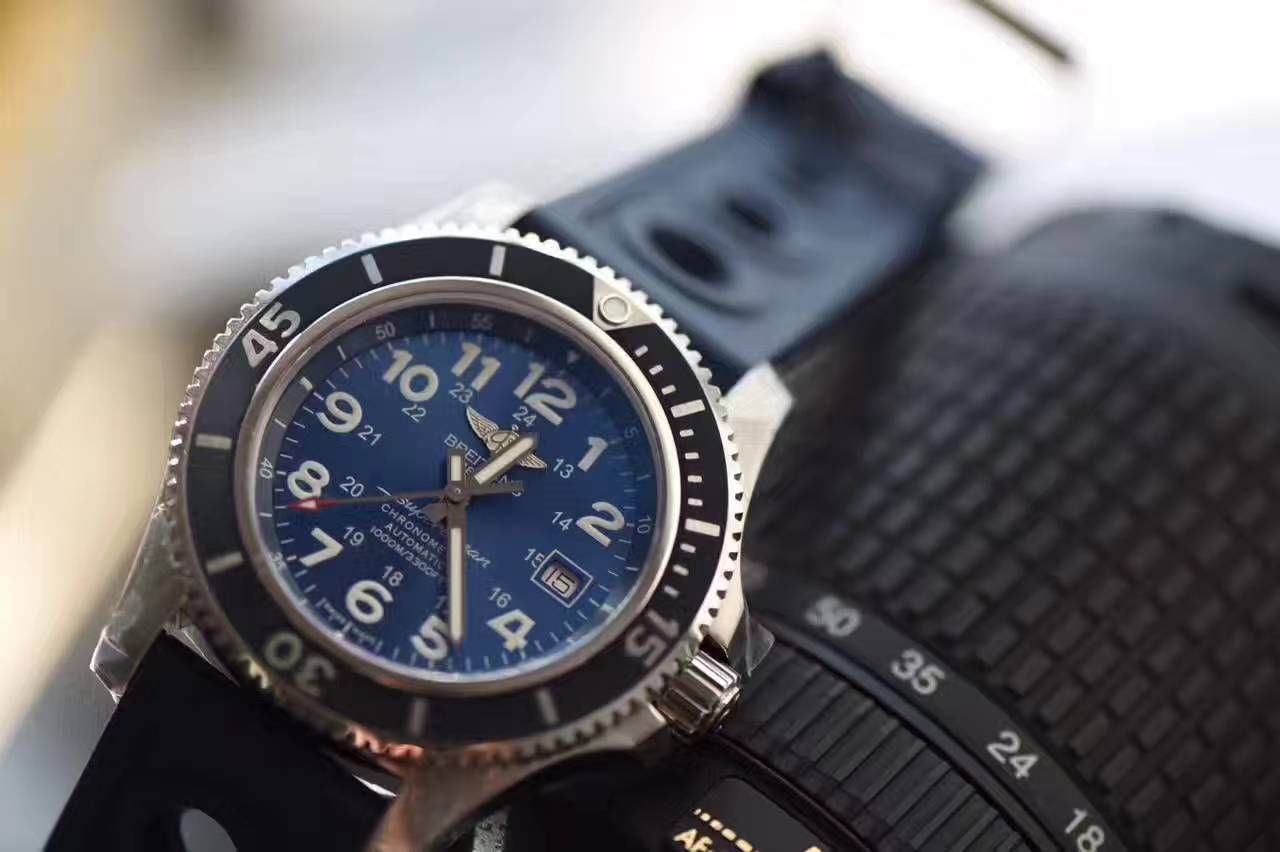 【视频解析N Factory 1:1 High quality  Replica Watches 】 Breitling 超级海洋二代系列A17392D8/C910/228S/A20SS.1 wrist watches  / BL055A