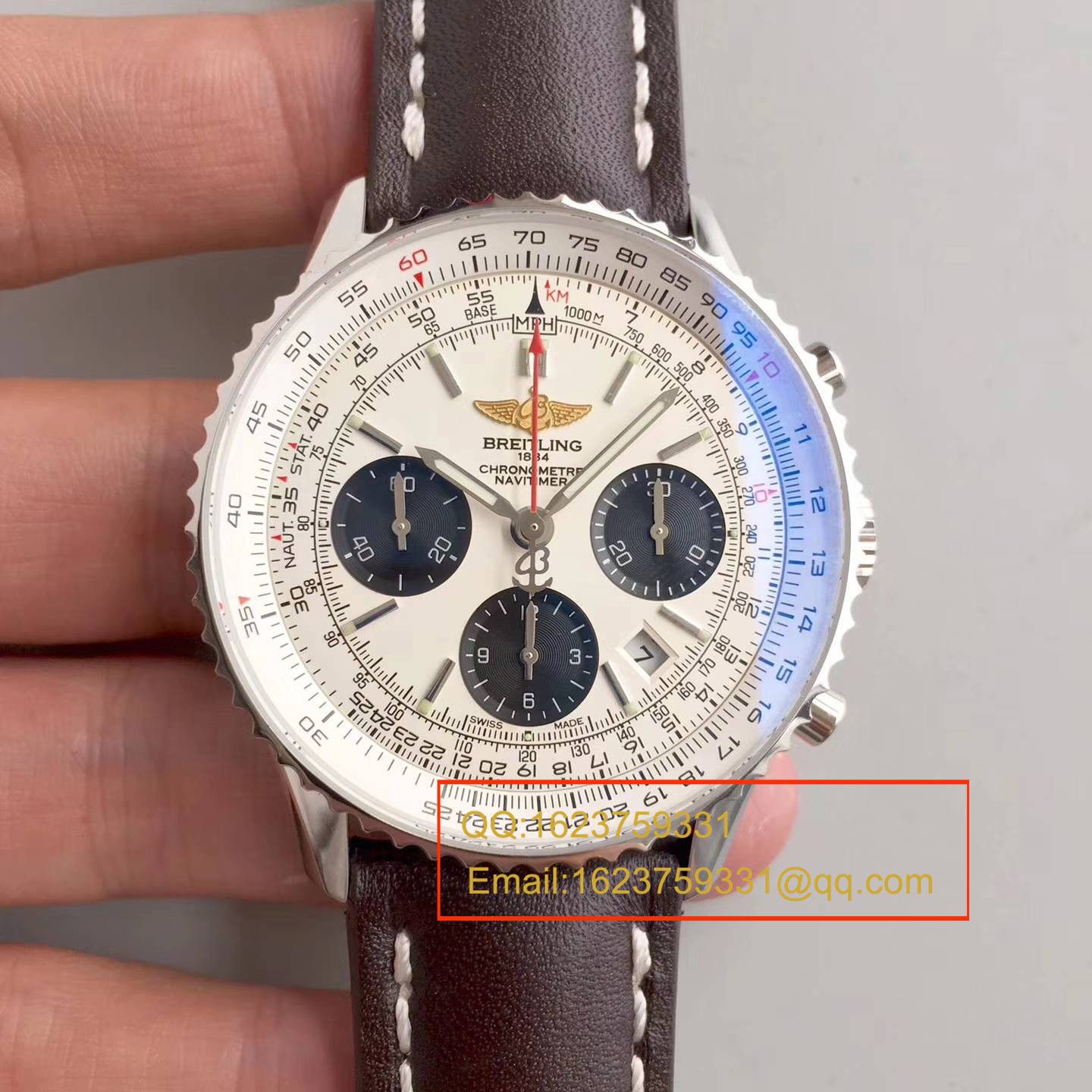 【JF Factory  Perfect  Replica Watches 】 Breitling 航空计时系列“太阳的后裔”AB012012.BB01.435X-Navitimer航空精钢 wrist watches  / BL018