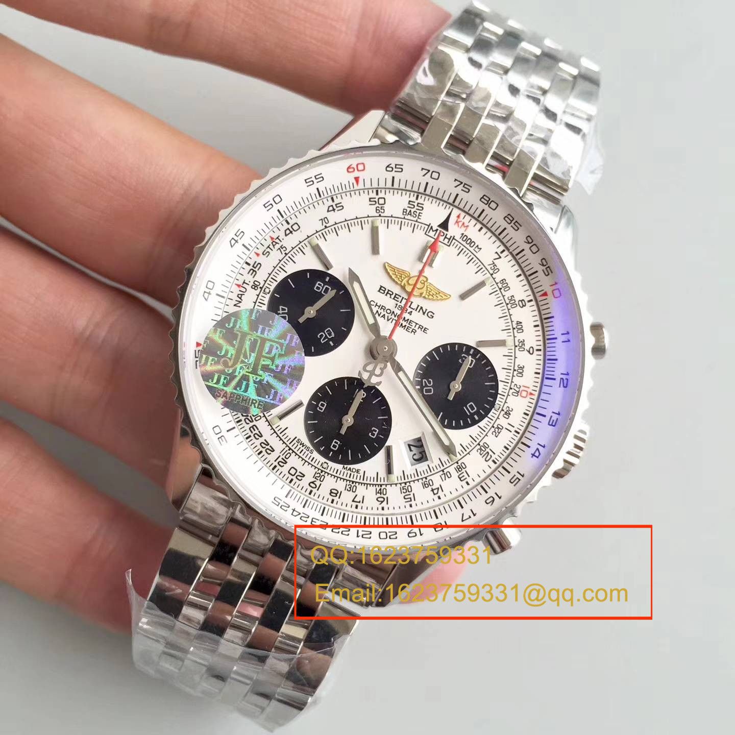 【JF Factory  Perfect  Replica Watches 】 Breitling 航空计时系列“太阳的后裔”AB012012.BB01.435X-Navitimer航空精钢 wrist watches  / BL018
