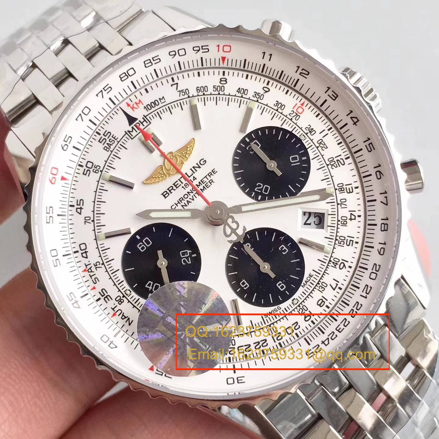 【JF Factory  Perfect  Replica Watches 】 Breitling 航空计时系列“太阳的后裔”AB012012.BB01.435X-Navitimer航空精钢 wrist watches  / BL018