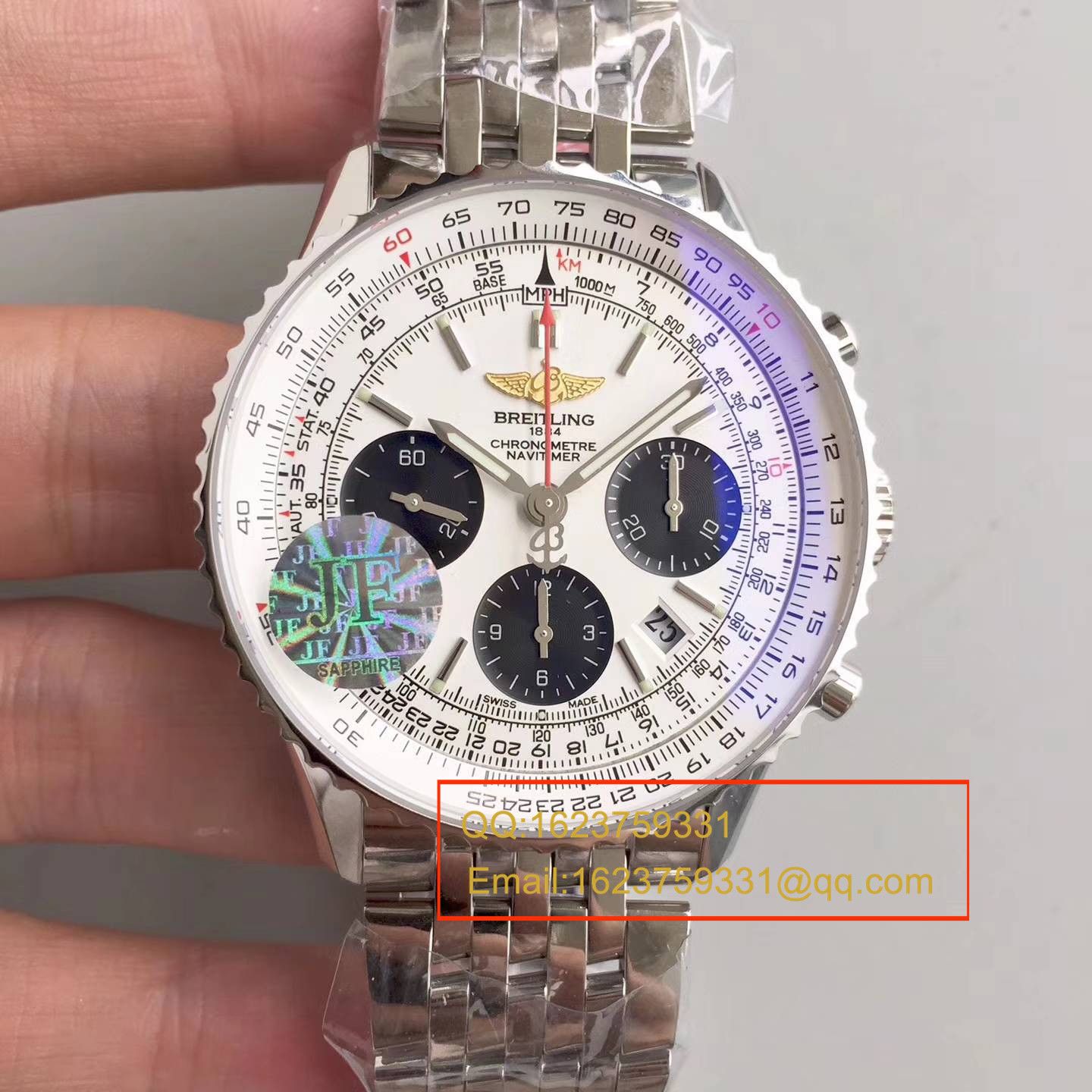 【JF Factory  Perfect  Replica Watches 】 Breitling 航空计时系列“太阳的后裔”AB012012.BB01.435X-Navitimer航空精钢 wrist watches  / BL018