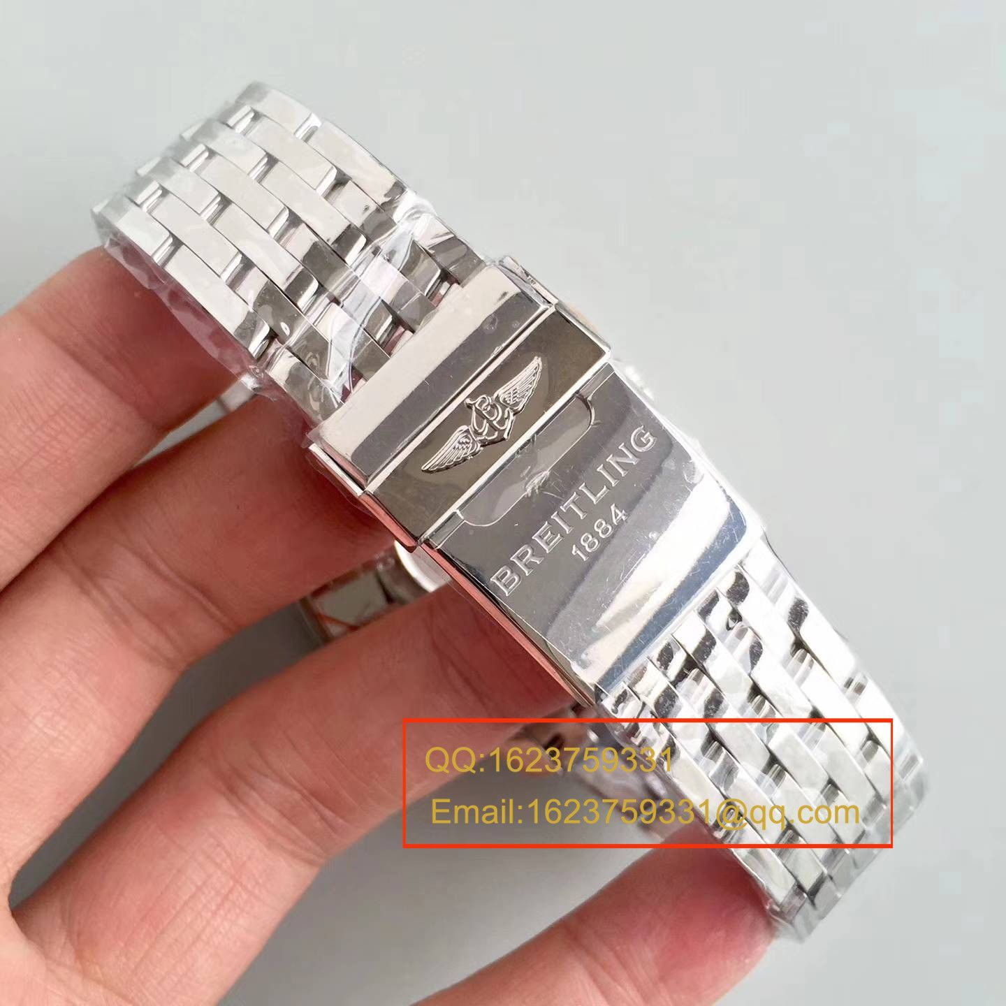 【JF Factory  Perfect  Replica Copy  Watches 】 Breitling 航空计时系列“太阳的后裔”-蓝色表盘-Navitimer航空精钢表链 wrist watches  / BL017