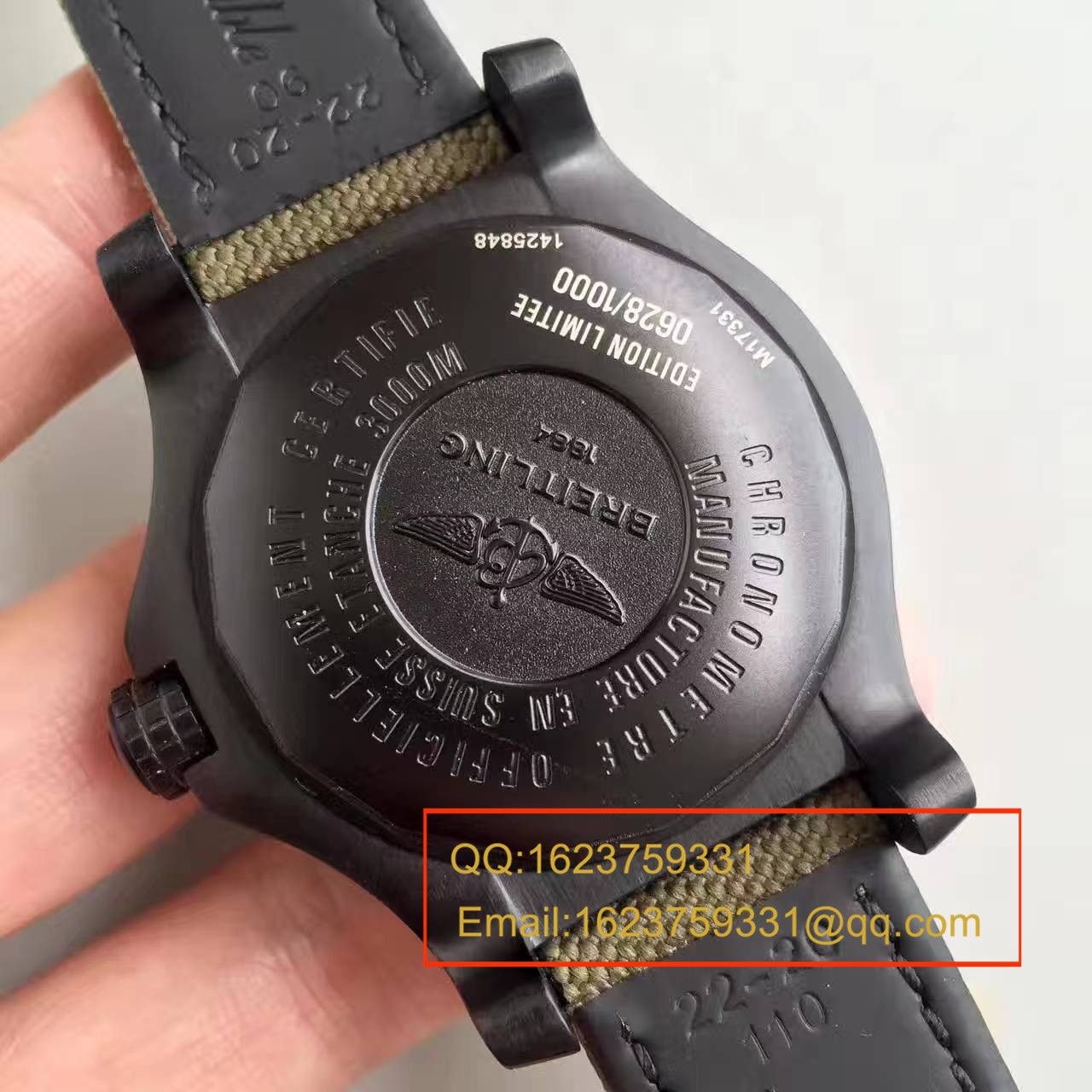 【BL Perfect  High quality  Replica Watches 】 Breitling 复仇者二代海狼限量版纪念德国战斗机版《斯瓦尔德·伯尔克Oswald Boelcke 》 / BL067