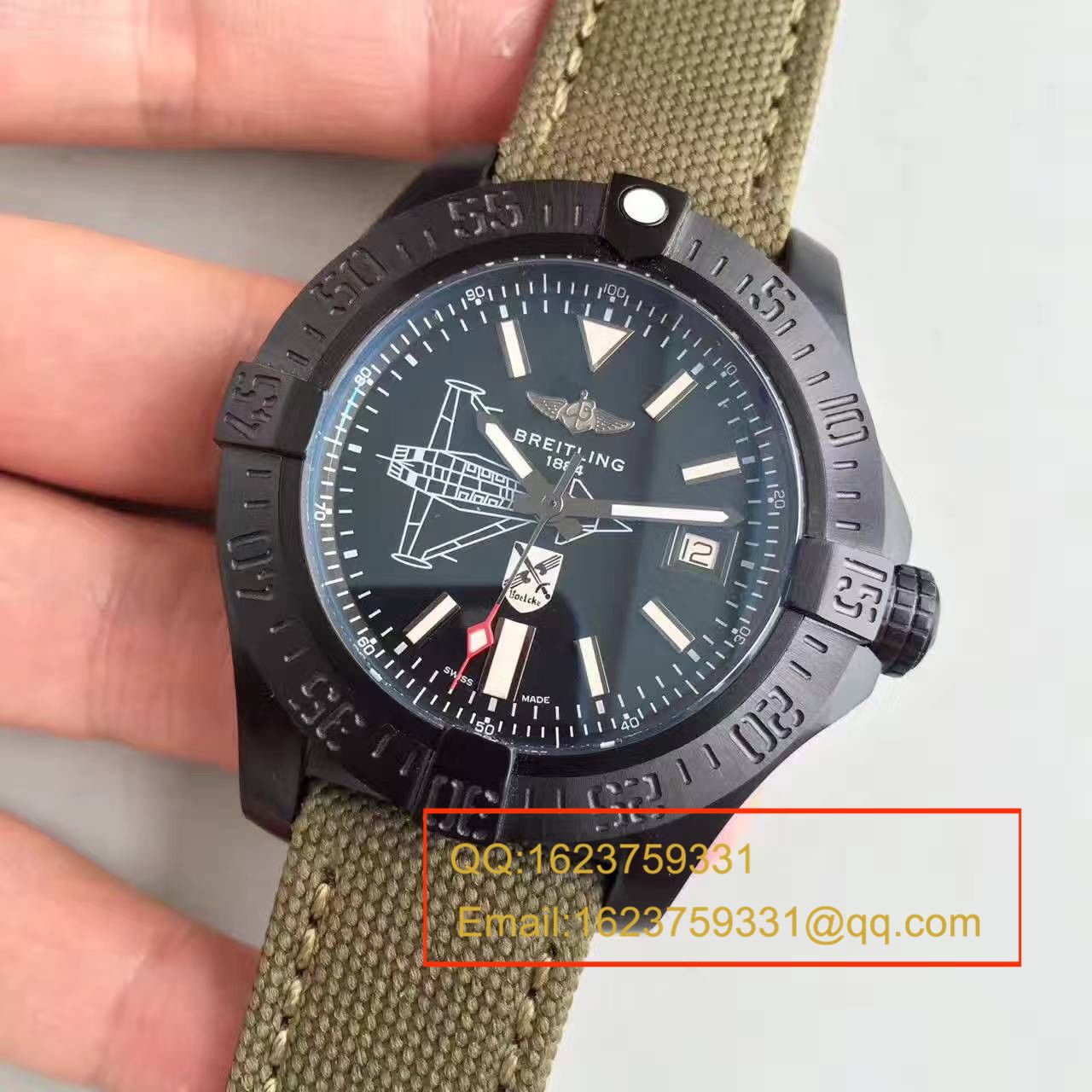【BL Perfect  High quality  Replica Watches 】 Breitling 复仇者二代海狼限量版纪念德国战斗机版《斯瓦尔德·伯尔克Oswald Boelcke 》 / BL067