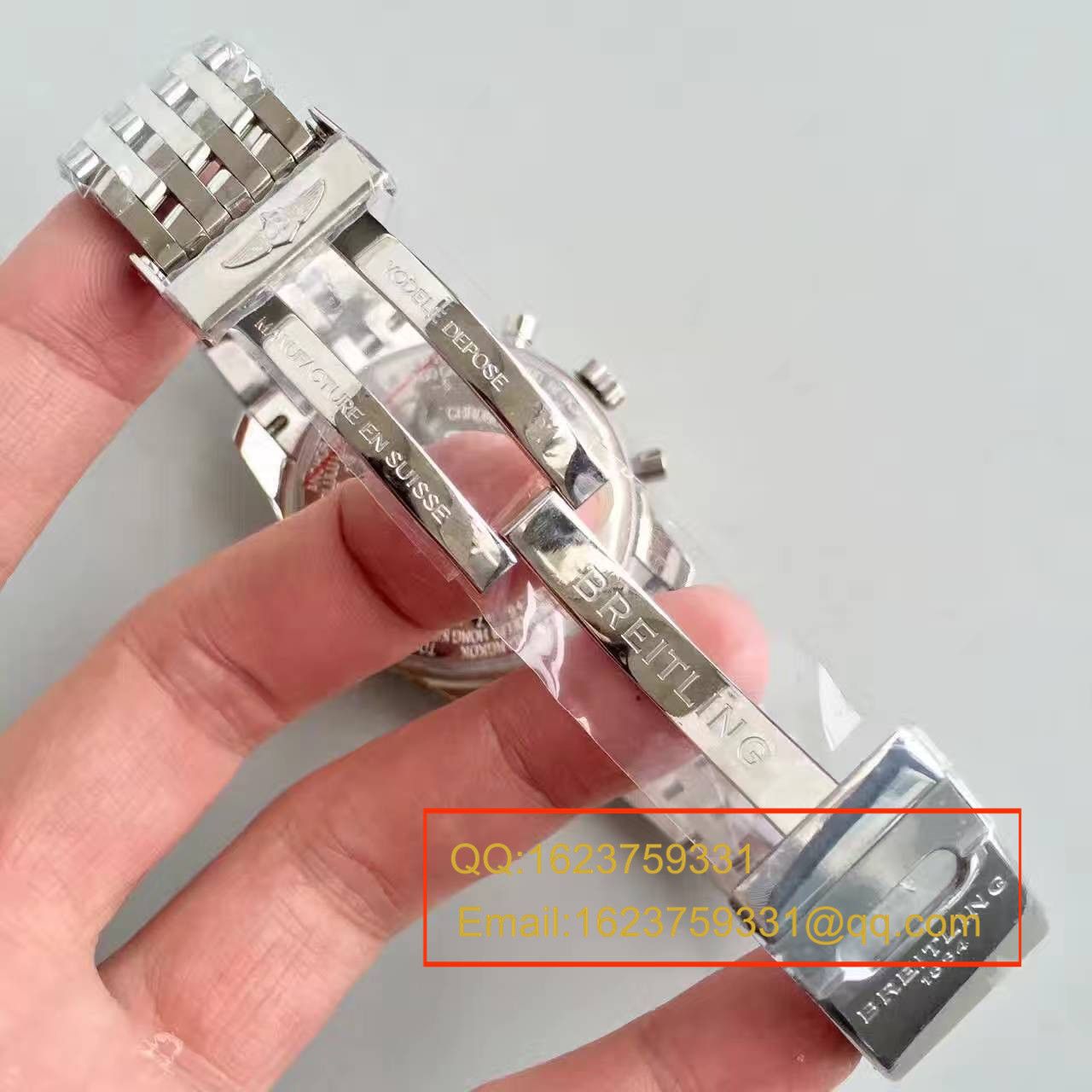 【JF Perfect  top  Replica Watches 】 Breitling 蒙柏朗计时系列A2133012-B571黑盘 wrist watches  / BL041.1