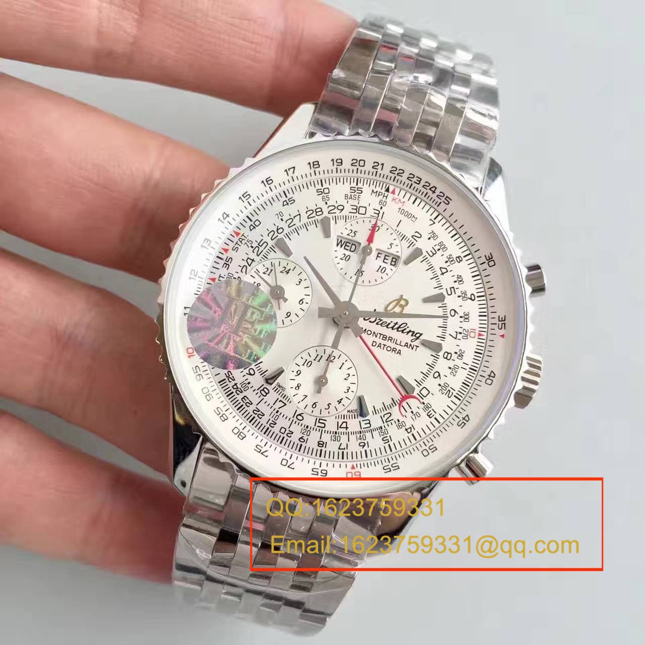 【JF Perfect  Replica Watches 】 Breitling 蒙柏朗计时系列A2133012-B571白盘 wrist watches  / BL041