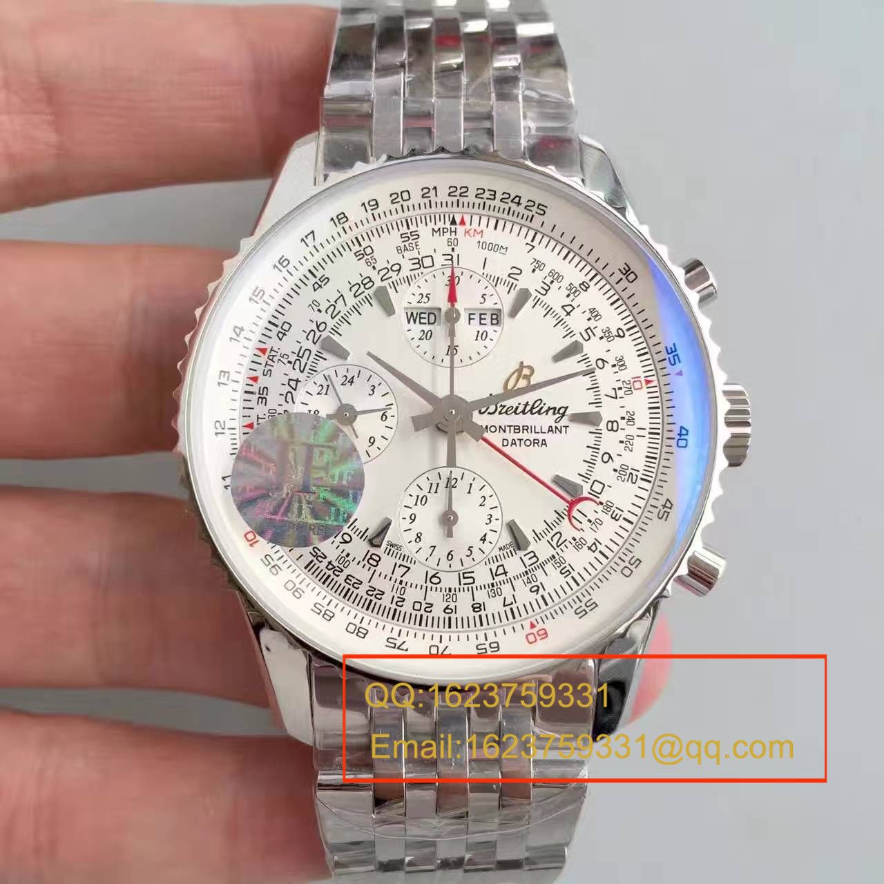 【JF Perfect  Replica Watches 】 Breitling 蒙柏朗计时系列A2133012-B571白盘 wrist watches  / BL041