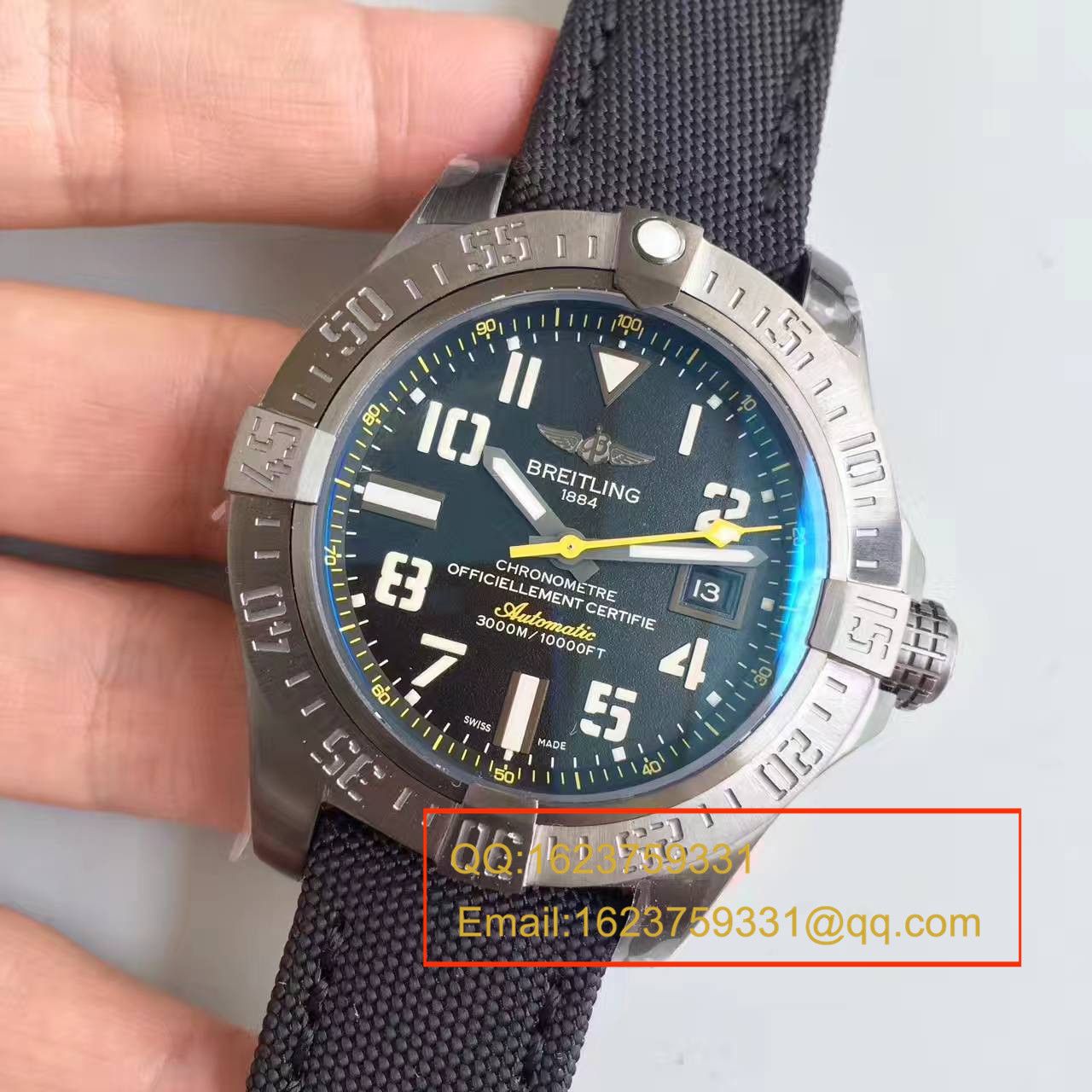 【GF Factory  Perfect  High quality  Replica Watches 】【游泳神器】 Breitling 复仇者二代深潜海狼系列黄鸟 M17331E2|I530|109W|M20BASA.1 wrist watches  / BL074