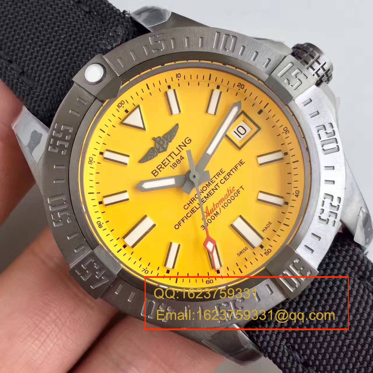 【GF Factory  Perfect  High quality  Replica Watches 】【游泳神器】 Breitling 复仇者二代深潜海狼系列黄鸟 M17331E2|I530|109W|M20BASA.1 wrist watches  / BL074