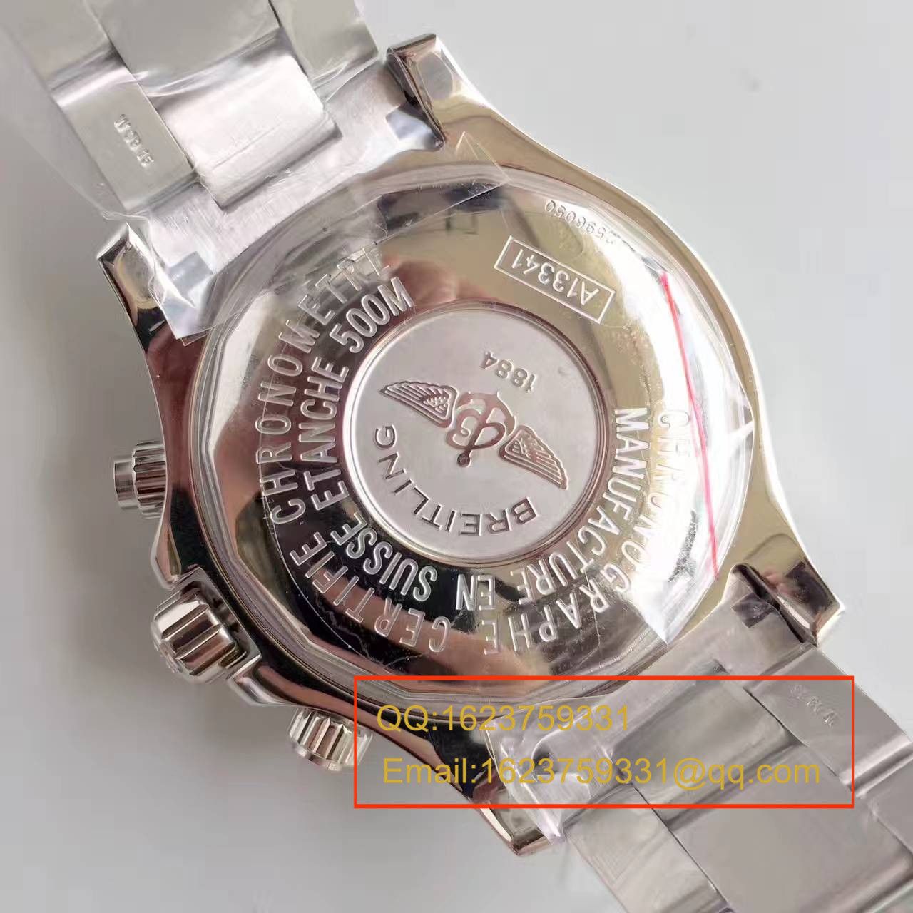 【GF Perfect  Replica Copy  Watches 】 Breitling 超级海洋系列A13341C3/BD19/162A钢鱼计时 wrist watches  / BL072