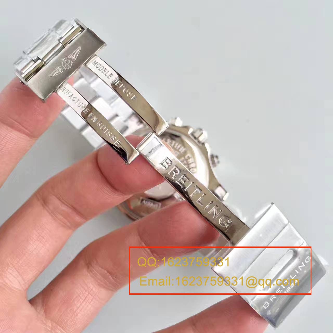 【GF Perfect  High quality  Replica Watches 】 Breitling 超级海洋系列A13341C3/G782/162A钢鱼计时 wrist watches  / BL070