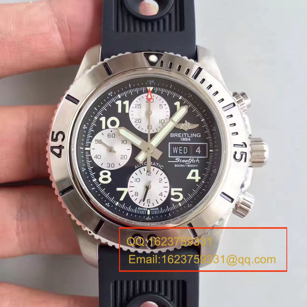 【GF Perfect  High quality  Knockoff  Watches 】 Breitling 超级海洋系列A13341C3/C893/200S/A20DSA.2钢鱼计时 wrist watches  / BL071