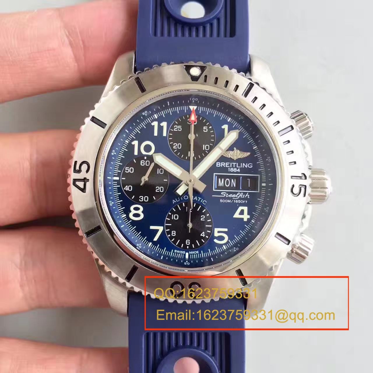 【GF Perfect  High quality  Knockoff  Watches 】 Breitling 超级海洋系列A13341C3/C893/200S/A20DSA.2钢鱼计时 wrist watches  / BL071