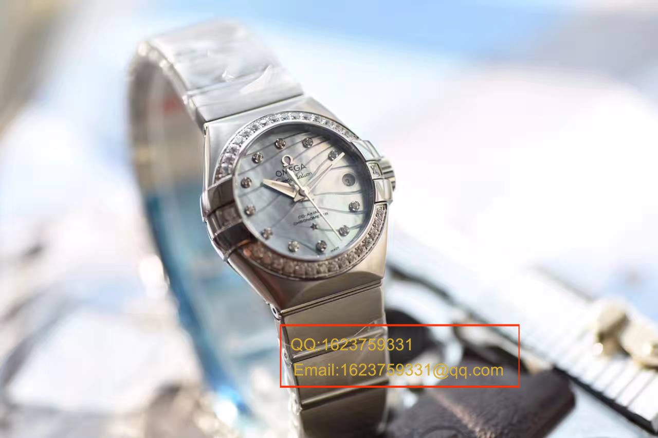 【HBBV6 Factory  Perfect  High quality  Replica Watches 】OMEGA Constellation 123.15.27.20.57.001女士 wrist watches  / M304