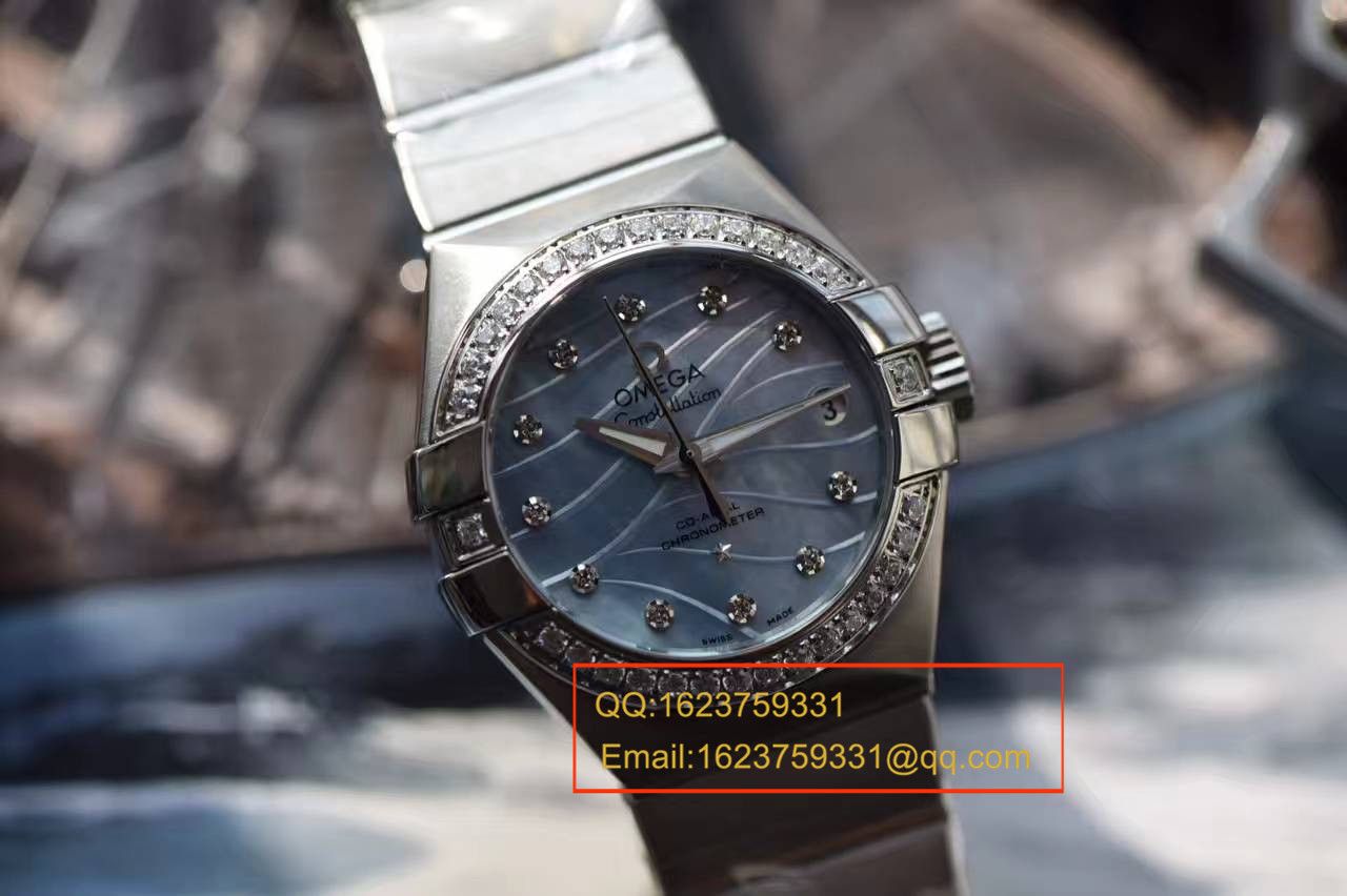 【HBBV6 Factory  Perfect  High quality  Replica Watches 】OMEGA Constellation 123.15.27.20.57.001女士 wrist watches  / M304