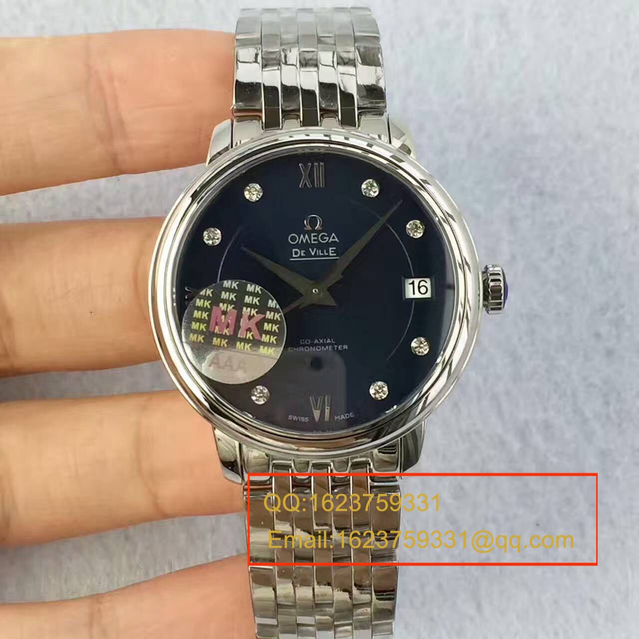 【MK Factory  Perfect  High quality  Replica Watches 】OMEGA碟飞系列424.10.33.20.05.001女士 wrist watches  / MAH270