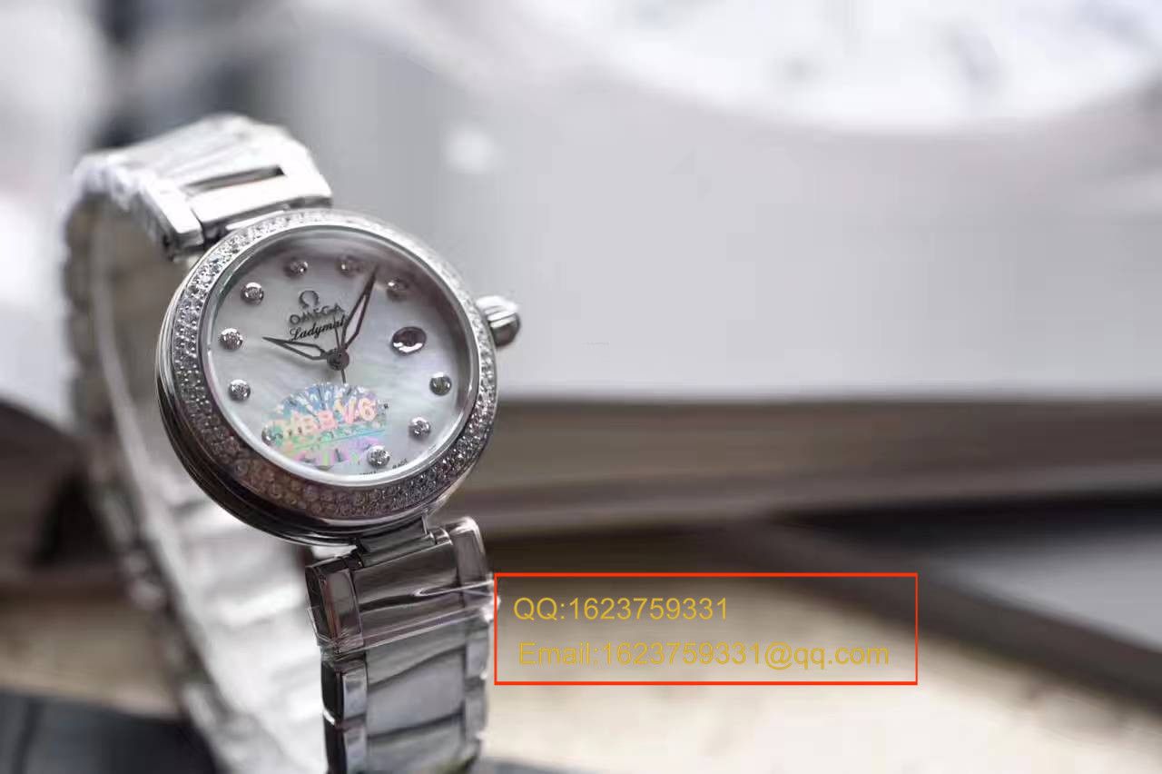 【V6 Factory  Perfect  High quality  Replica Watches 】OMEGA碟飞鸟巢系列幻彩贝母表盘425.35.34.20.55.002女士 wrist watches  / M290