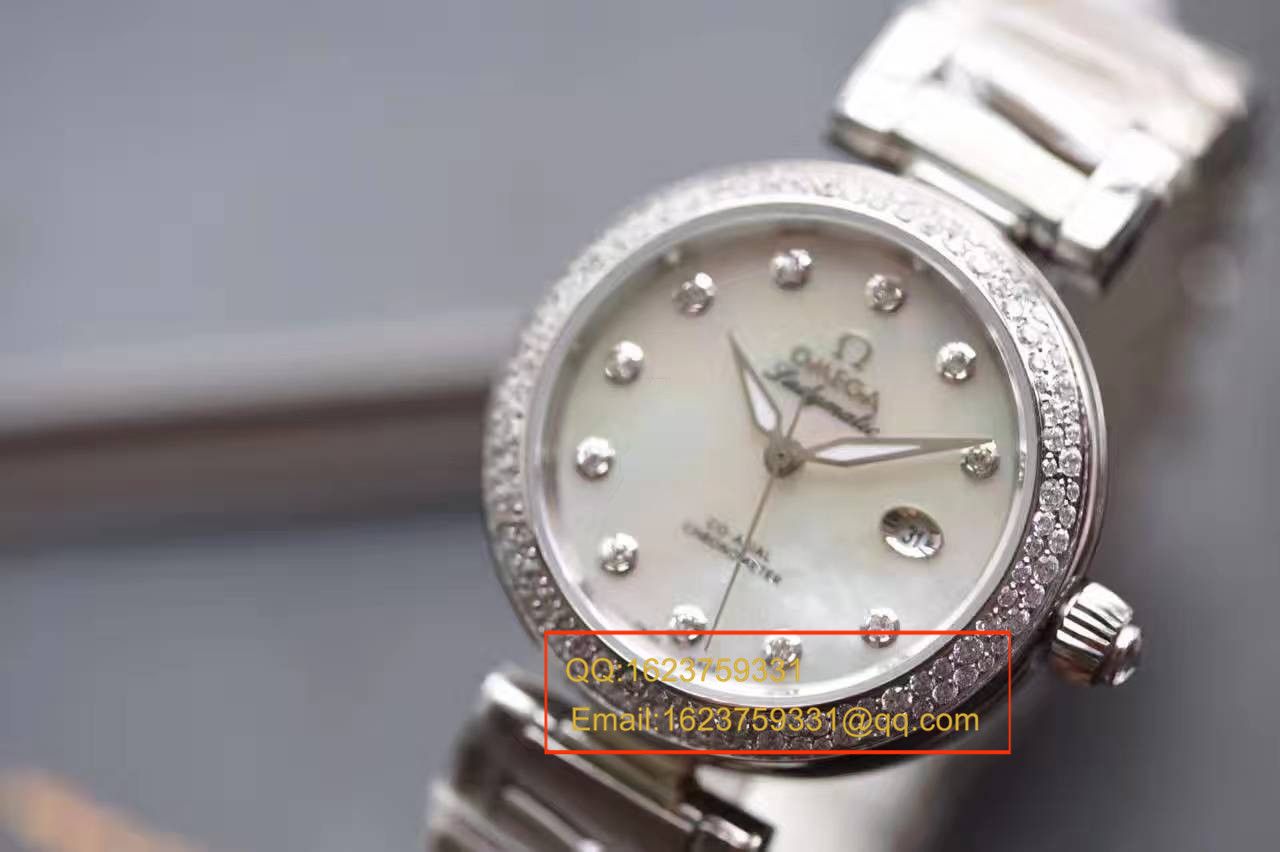 【V6 Factory  Perfect  High quality  Replica Watches 】OMEGA碟飞鸟巢系列幻彩贝母表盘425.35.34.20.55.002女士 wrist watches  / M290
