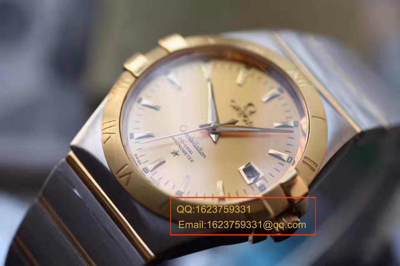 【HBBV6 Factory  Perfect  High quality  Replica Watches 】OMEGA Constellation 系列123.20.38.21.08.001 wrist watches  / M167