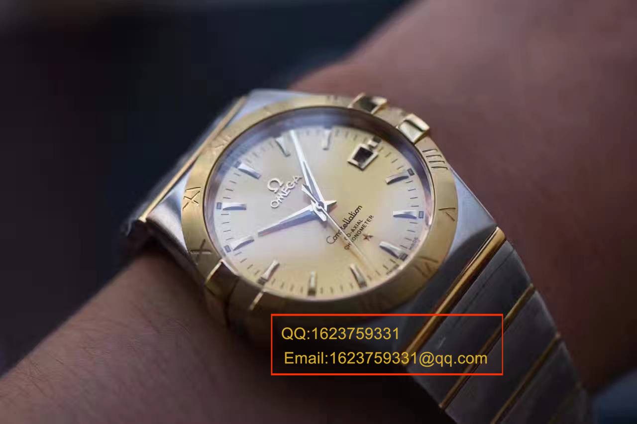 【HBBV6 Factory  Perfect  High quality  Replica Watches 】OMEGA Constellation 系列123.20.38.21.08.001 wrist watches  / M167