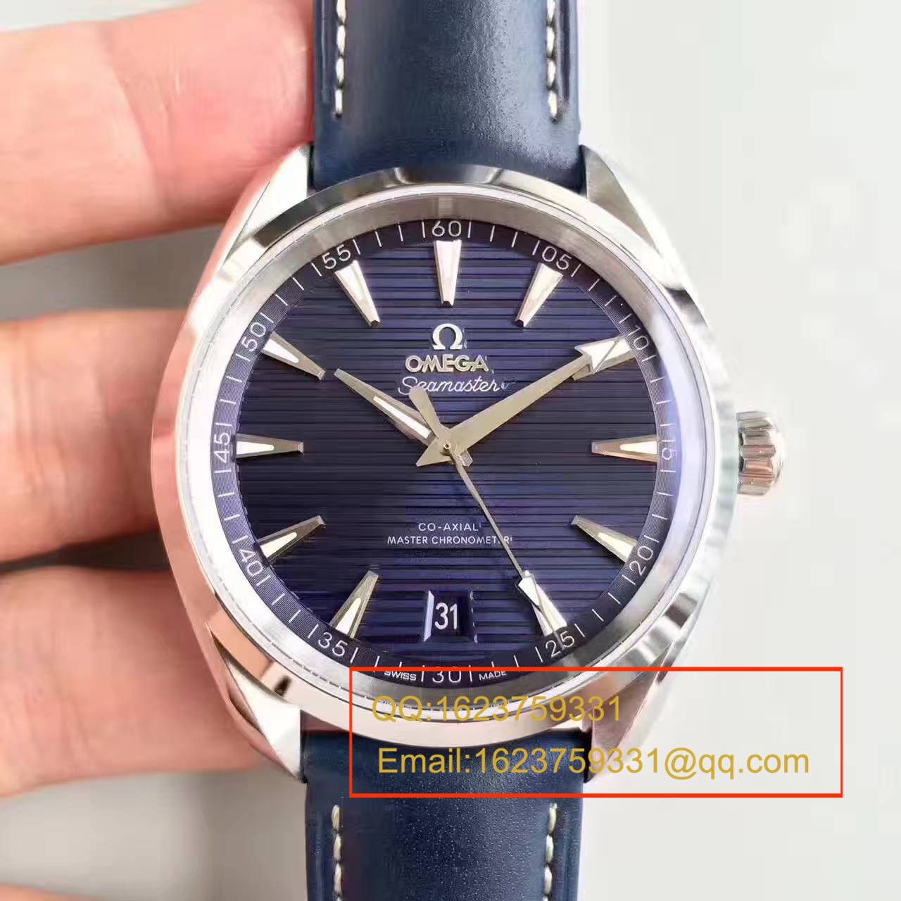 【XF Factory  Perfect  High quality  Copy  Watches 】OMEGA Seamaster 系列220.10.38.20.03.001 wrist watches  / M300