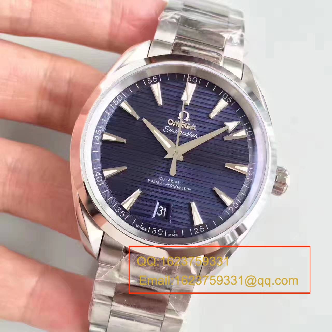 【XF Factory  Perfect  High quality  Copy  Watches 】OMEGA Seamaster 系列220.10.38.20.03.001 wrist watches  / M300